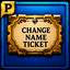 Change Name Ticket